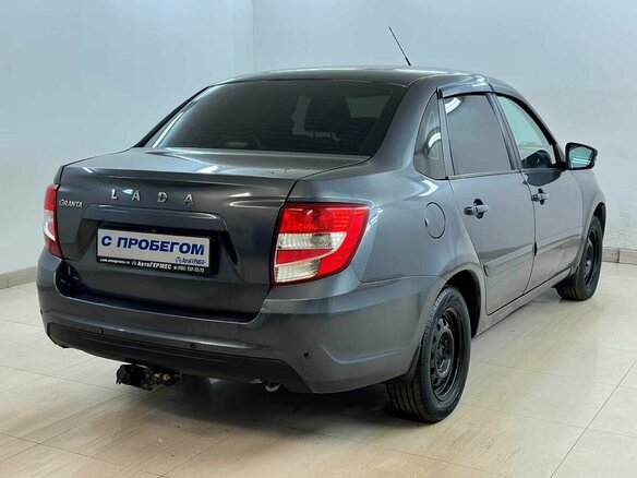 2020 Lada (ВАЗ) Granta I Рестайлинг, серый, 575000 рублей - вид 3
