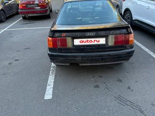 1991 Audi 80 IV (B3), чёрный, 50000 рублей, вид 2