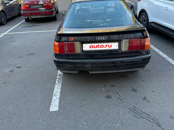 1991 Audi 80 IV (B3), чёрный, 50000 рублей - вид 1