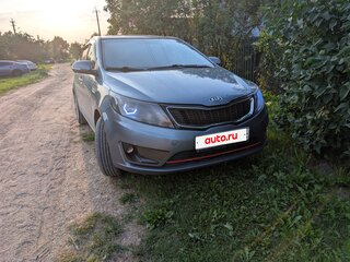 2012 Kia Rio 5-speed III, голубой, 750000 рублей, вид 1