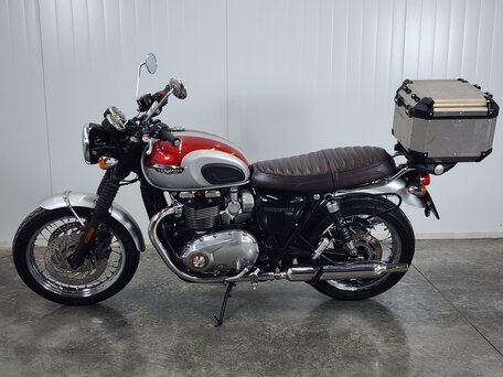 2016 Triumph Bonneville T120, красный, 859000 рублей, вид 5