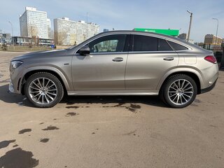 2021 Mercedes-Benz GLE Coupe 350 e II (C167), серый, 7890000 рублей, вид 3