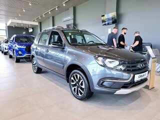 2026 Lada (ВАЗ) Granta Cross I Рестайлинг, серый, 1254000 рублей, вид 1