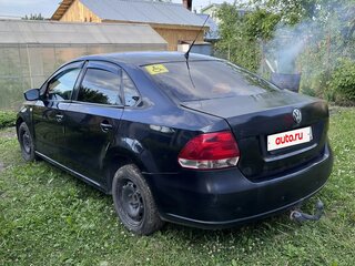 2012 Volkswagen Polo V, чёрный, 350000 рублей, вид 5