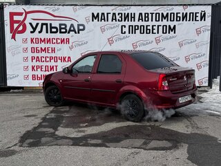 2011 Renault Logan I Рестайлинг, красный, 505000 рублей, вид 4