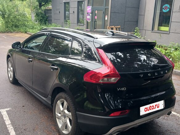 2015 Volvo V40 Cross Country I, чёрный, 1150000 рублей - вид 8