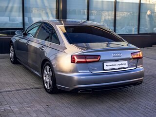 2016 Audi A6 IV (C7) Рестайлинг, серый, 2129000 рублей, вид 3