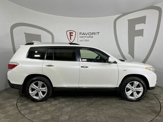 2013 Toyota Highlander II (XU40) Рестайлинг, белый, 2049000 рублей, вид 4