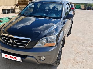 2007 Kia Sorento I Рестайлинг, чёрный, 750000 рублей, вид 1