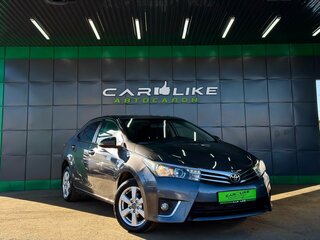 2013 Toyota Corolla XI (E160, E170, E180), серый, 1089000 рублей, вид 1