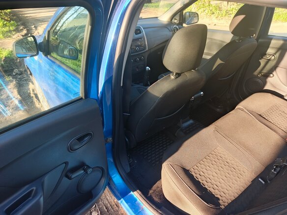 2016 Renault Logan II, синий, 620000 рублей - вид 8