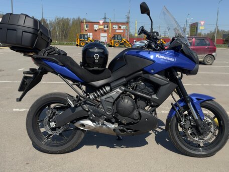 2015 Kawasaki Versys 650, синий, 550000 рублей, вид 2