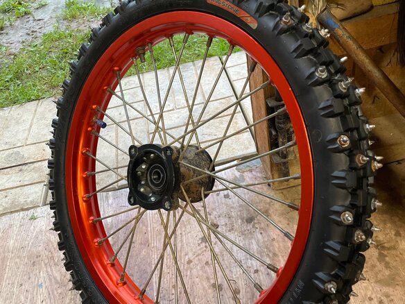 2022 Kayo Evolution YX140EM, голубой, 90000 рублей - вид 3