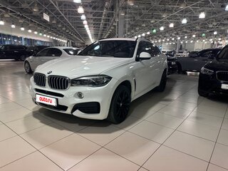 2018 BMW X6 40d II (F16), белый, 4690000 рублей, вид 2