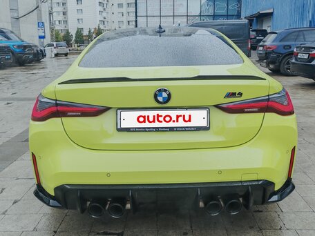 2022 BMW M4 Competition Package G82/G83, жёлтый, 9700000 рублей, вид 4