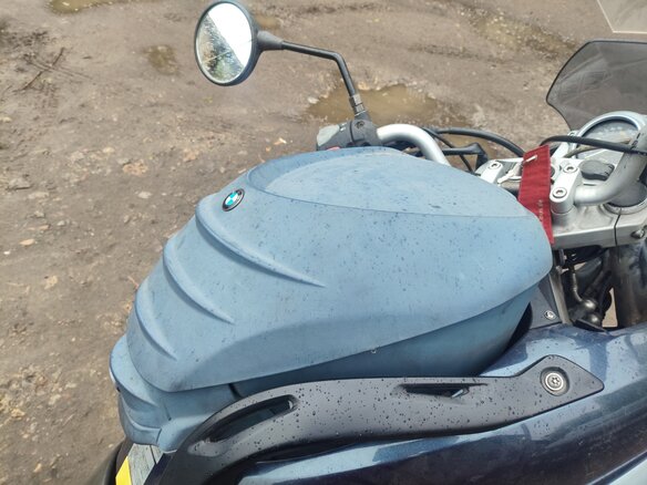 2003 BMW F 650 CS, фиолетовый, 310000 рублей - вид 9