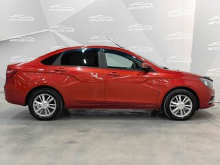2017 Lada (ВАЗ) Vesta I, красный, 845000 рублей, вид 5