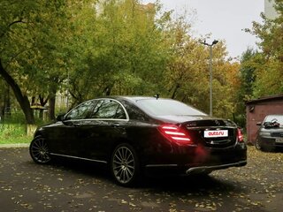 2018 Mercedes-Benz S-Класс 450 VI (W222, C217) Рестайлинг, чёрный, 6150000 рублей, вид 2