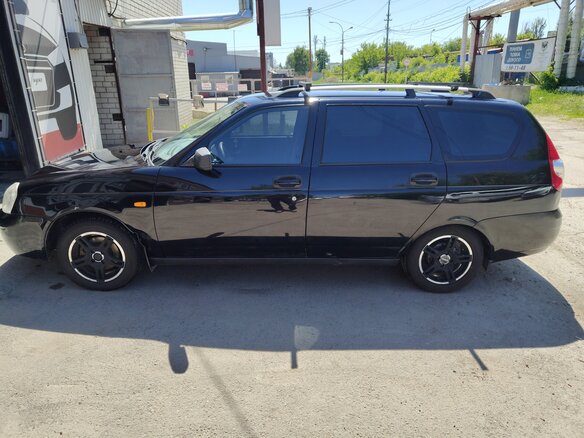 2010 Lada (ВАЗ) Priora I, чёрный, 355000 рублей - вид 6
