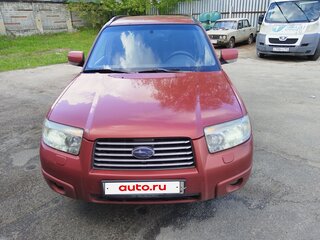2007 Subaru Forester II Рестайлинг, красный, 800000 рублей, вид 1