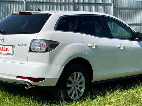 2011 Mazda CX-7 I Рестайлинг, белый, 900000 рублей - вид 3