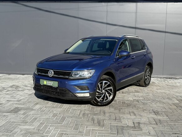 2018 Volkswagen Tiguan II, синий, 1750000 рублей