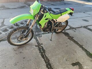 2005 Kawasaki KLX 250, зелёный, 325000 рублей, вид 2