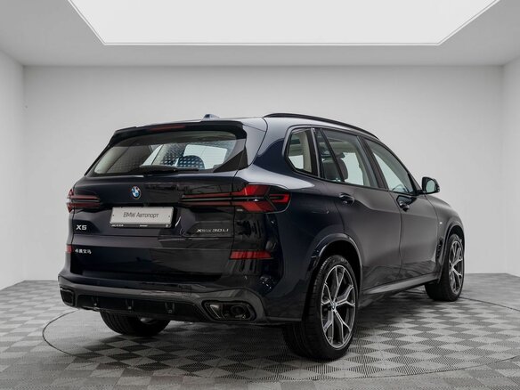 2026 BMW X5 30Li IV (G05/G18) Рестайлинг, синий - вид 7