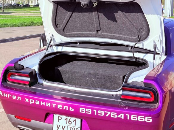 2019 Dodge Challenger III Рестайлинг 2, фиолетовый - вид 26