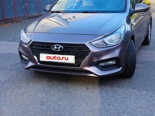 2018 Hyundai Solaris II, коричневый, 630000 рублей, вид 1