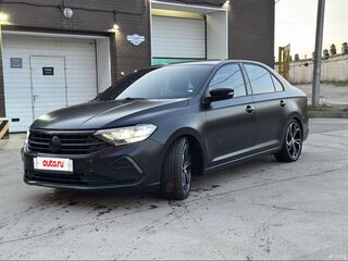 2021 Volkswagen Polo VI, чёрный, 1550000 рублей, вид 5