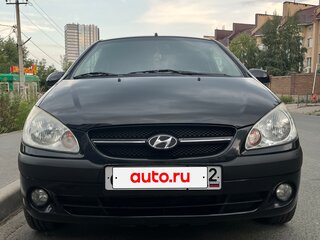 2007 Hyundai Getz I Рестайлинг, чёрный, 450000 рублей, вид 4