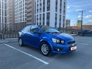 2013 Chevrolet Aveo II, синий, 870000 рублей, вид 1