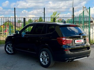 2012 BMW X3 30d xDrive II (F25), чёрный, 1939000 рублей, вид 4