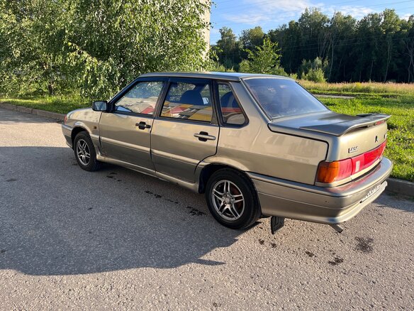 2002 Lada (ВАЗ) 2115, серый, 120000 рублей - вид 2