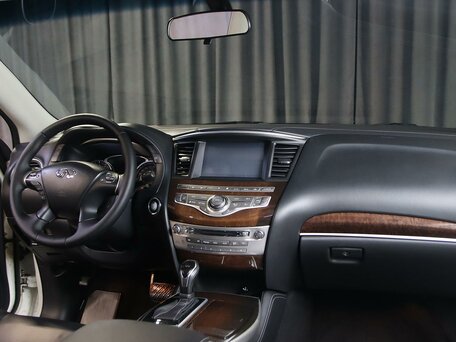 2017 Infiniti QX60 I Рестайлинг, белый, 1899000 рублей, вид 5