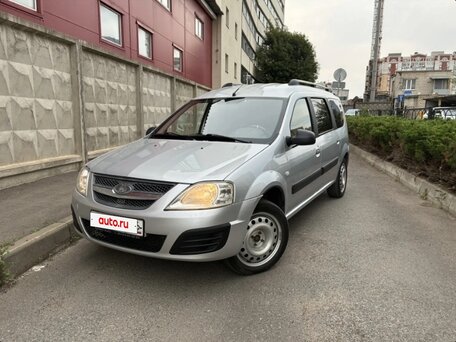 2013 Lada (ВАЗ) Largus I, серебристый, 570000 рублей, вид 1