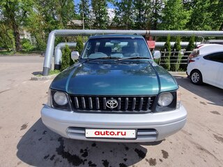1997 Toyota Land Cruiser Prado 90 Series, зелёный, 740000 рублей, вид 1