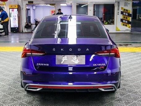 2022 Skoda Octavia IV (A8), синий, 1879000 рублей, вид 5