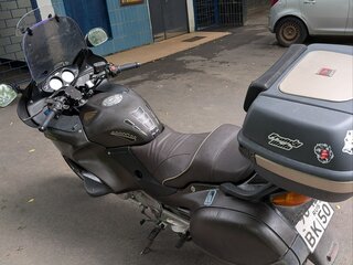 2001 Honda NT650V Deauville, коричневый, 360000 рублей, вид 4