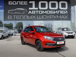 2019 Lada (ВАЗ) Granta I Рестайлинг, красный, 469000 рублей, вид 3