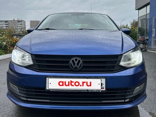 2020 Volkswagen Polo V Рестайлинг, синий, 1349000 рублей, вид 5