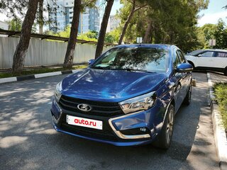 2020 Lada (ВАЗ) Vesta I, синий, 830000 рублей, вид 3