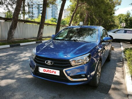 2020 Lada (ВАЗ) Vesta I, синий, 830000 рублей, вид 3