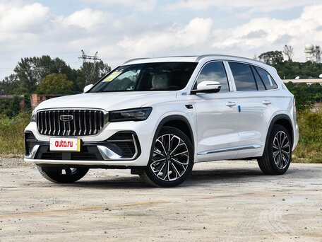 2026 Geely Monjaro (Xingyue L) I Рестайлинг 2 (China Market), белый, 3750000 рублей, вид 3