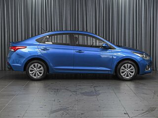 2019 Hyundai Solaris II, синий, 1409500 рублей, вид 5