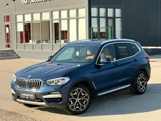 2019 BMW X3 30i xDrive III (G01), синий, 3080000 рублей, вид 2