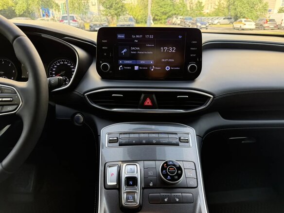 2021 Hyundai Santa Fe IV Рестайлинг, синий - вид 36
