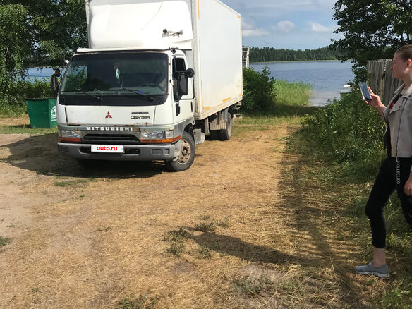 1997 Fuso (Mitsubishi) Fighter, белый, 650000 рублей - вид 1