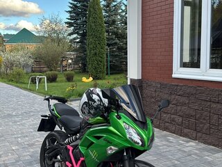 2014 Kawasaki ER-6F (Ninja 650R), зелёный, 640000 рублей, вид 5